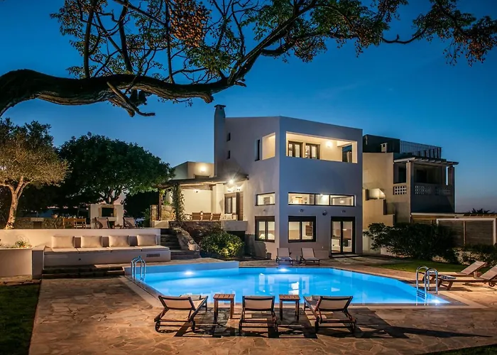 Villa Sunrise Majestic Seaview With Private Pool Hersonissos (Crete)