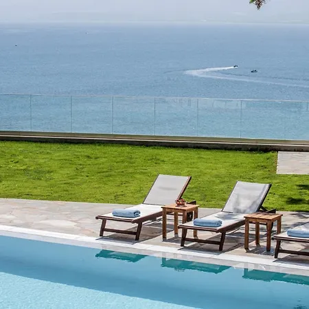 Villa Sunrise Majestic Seaview With Private Pool Chersonissos